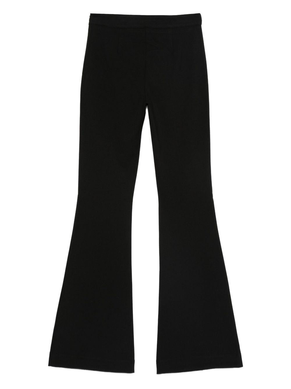 LIUJO Pantaloni neri svasati