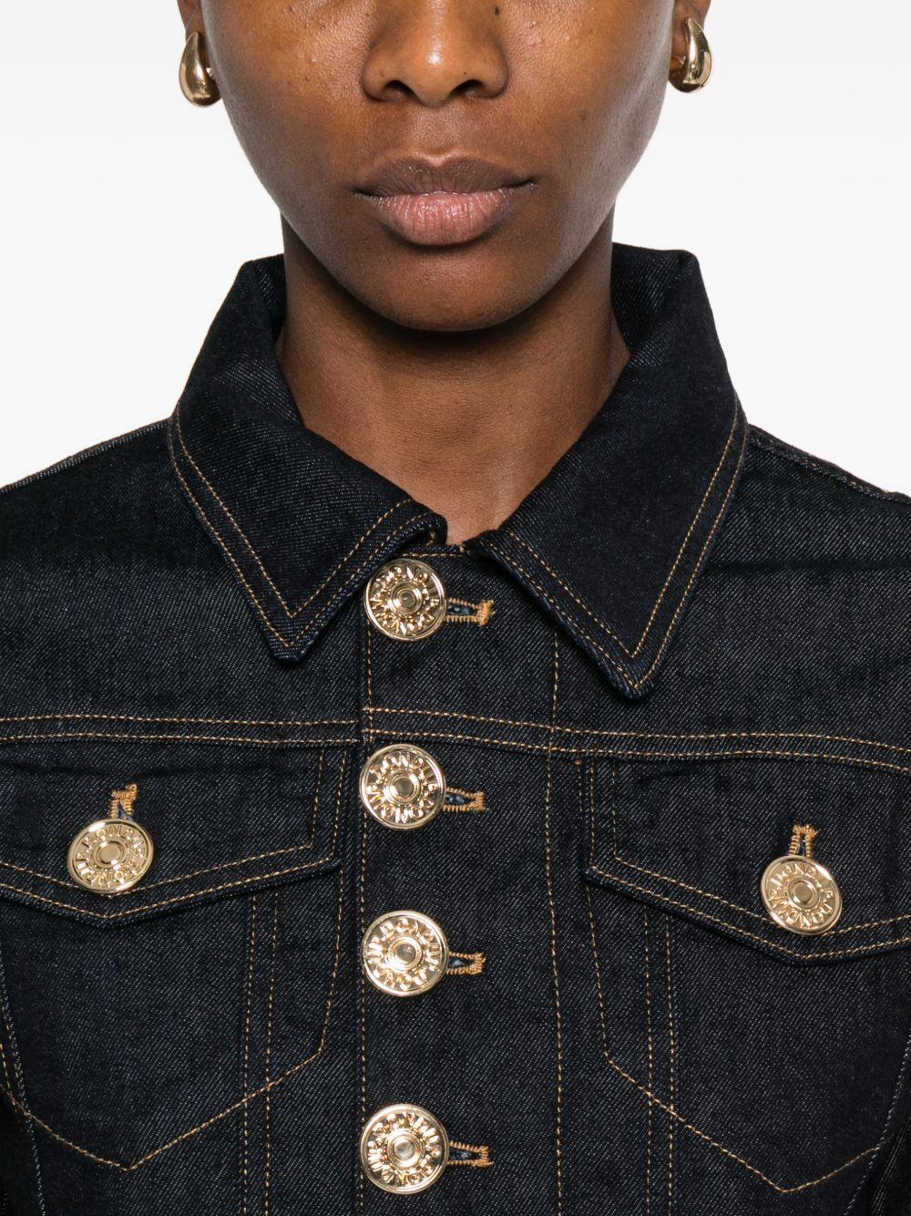 DONDUP Giacca in denim con bottoni con tasche