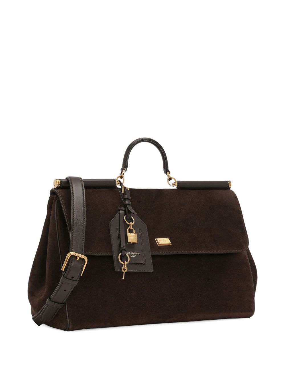 DOLCE e GABBANA Borsa a mano 'Sicily Soft Suede' 