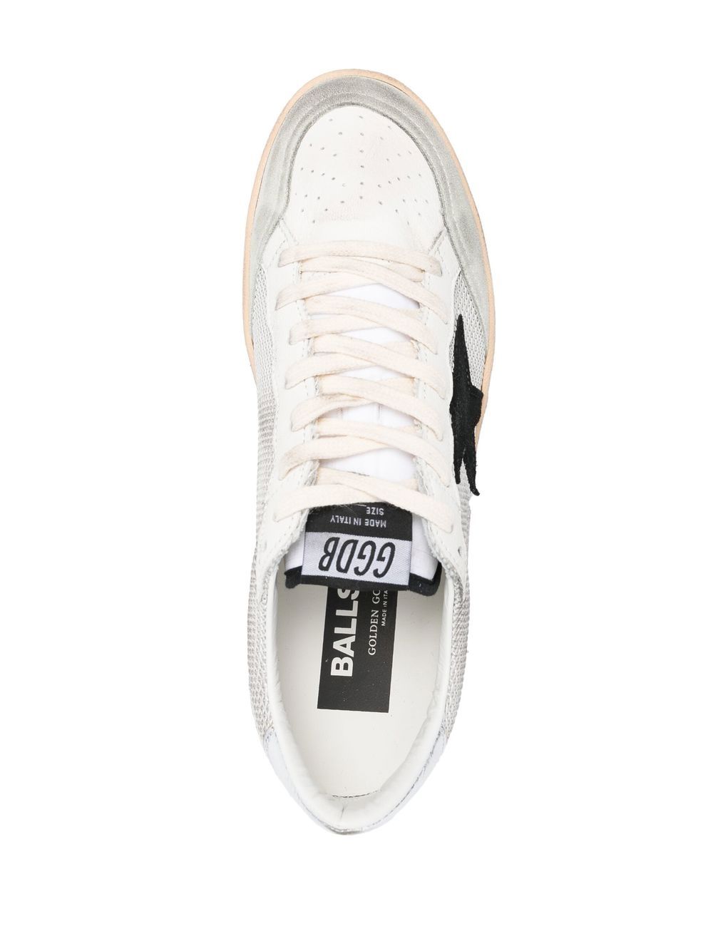 GOLDEN GOOSE Sneakers 'Ball Star' grigie e nere 