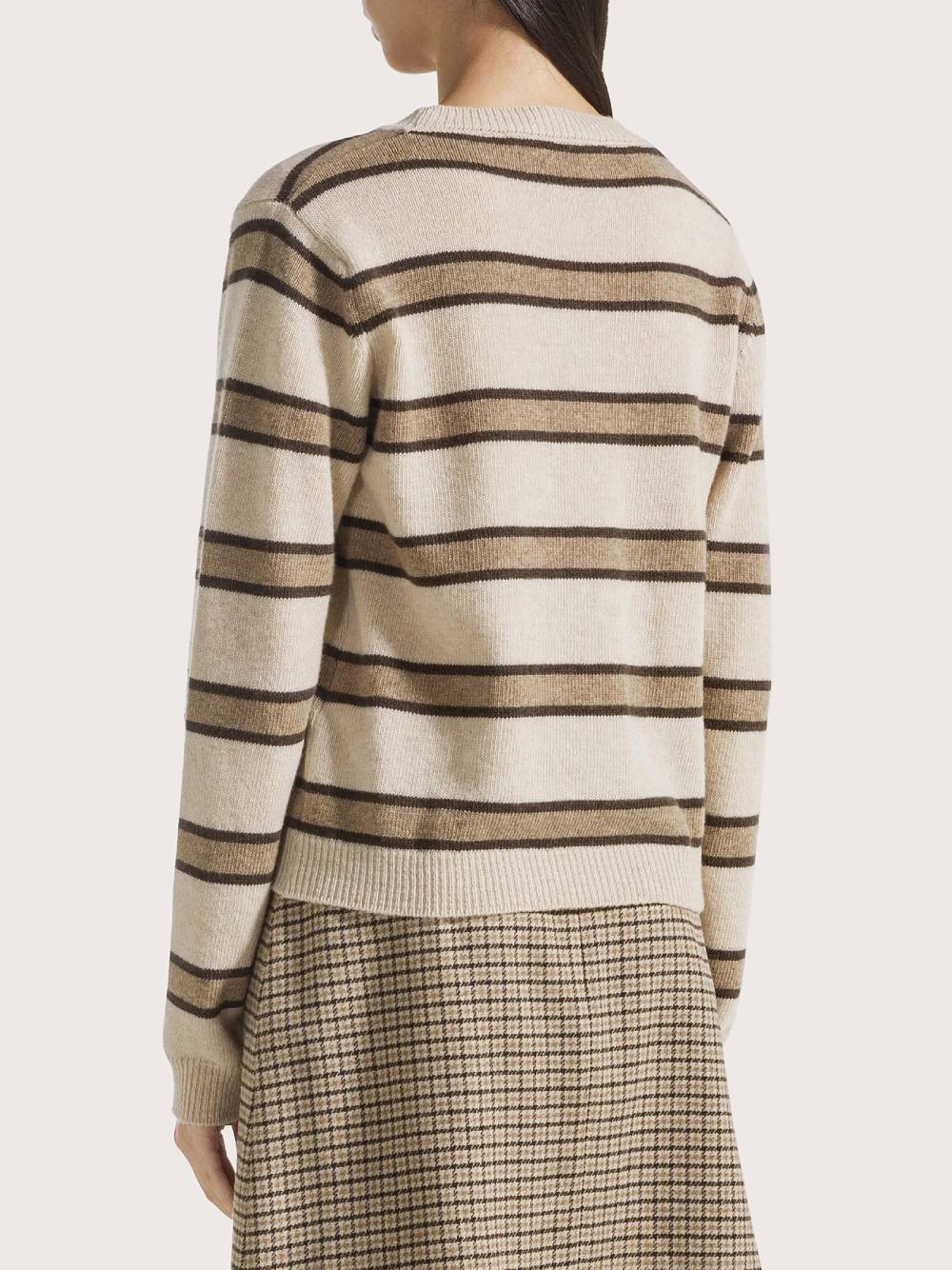19.70 Maglia in lana a righe orizzontali 