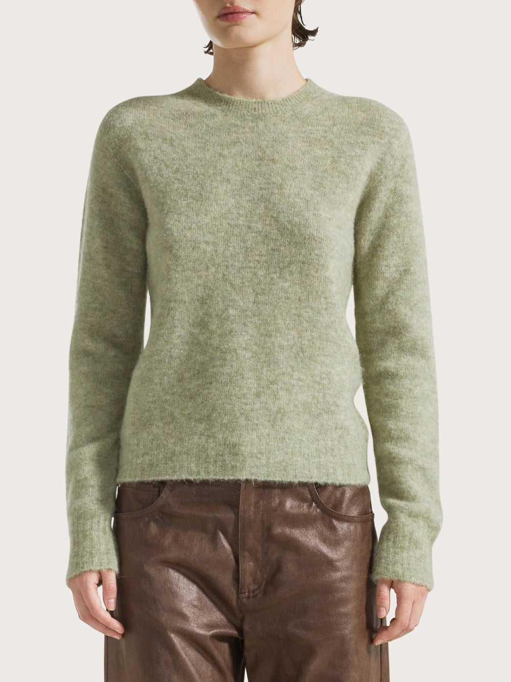 19.70 Maglia girocollo verde 