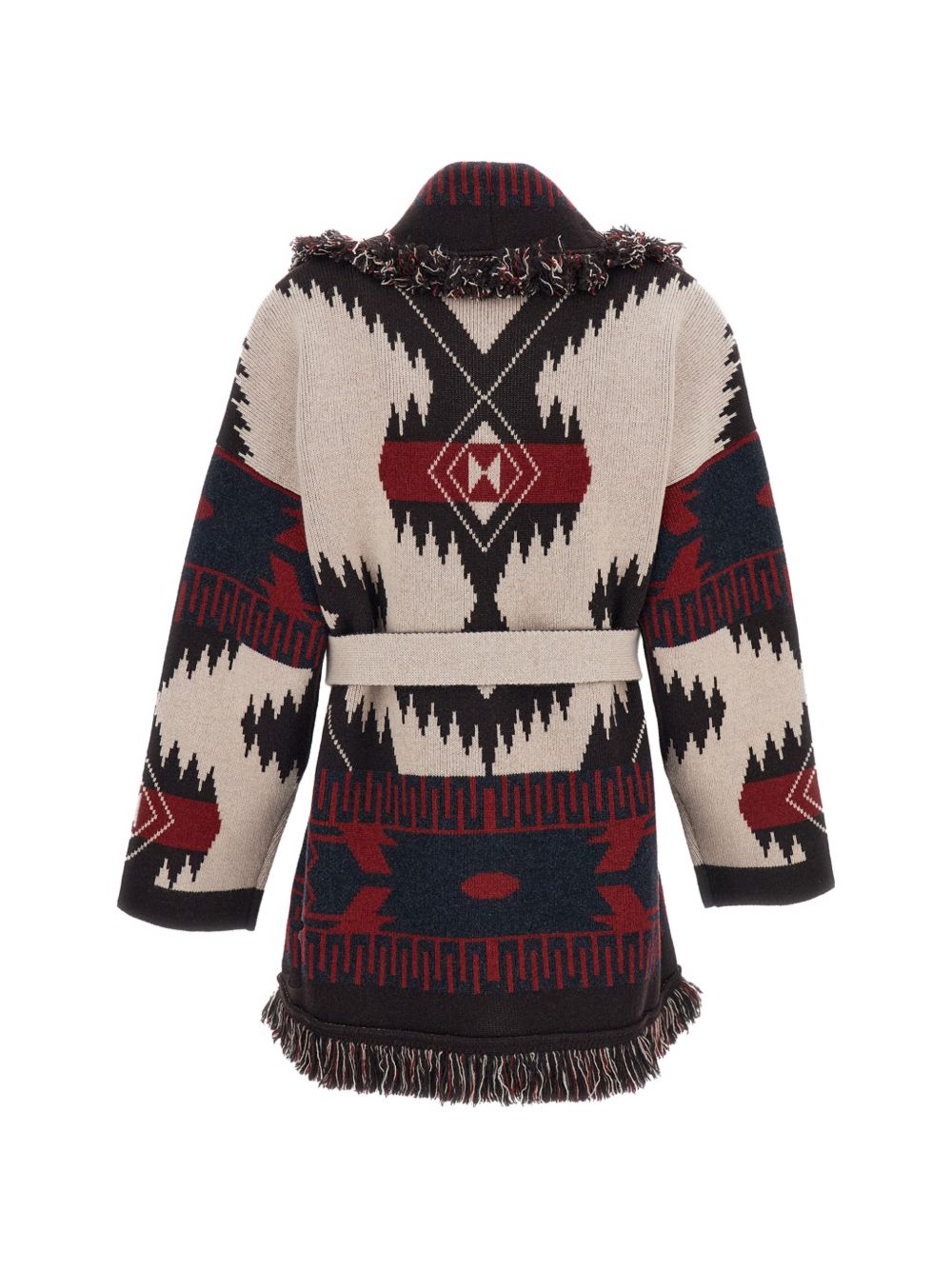 ALANUI Cardigan Icon in puro cashmere jacquard 