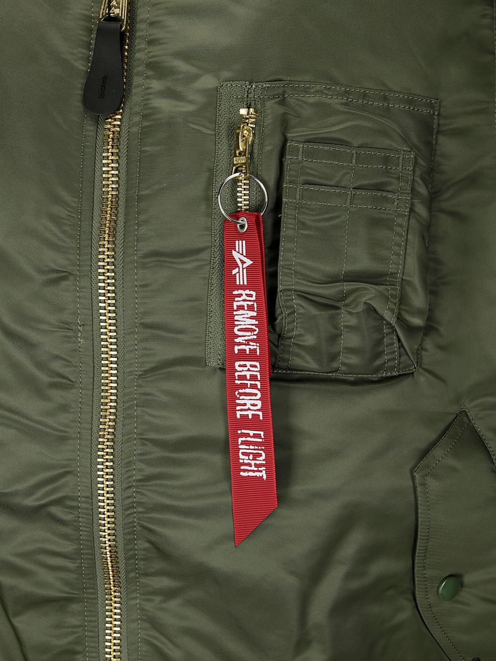 ALPHA INDUSTRIES Gilet imbottito verde militare 