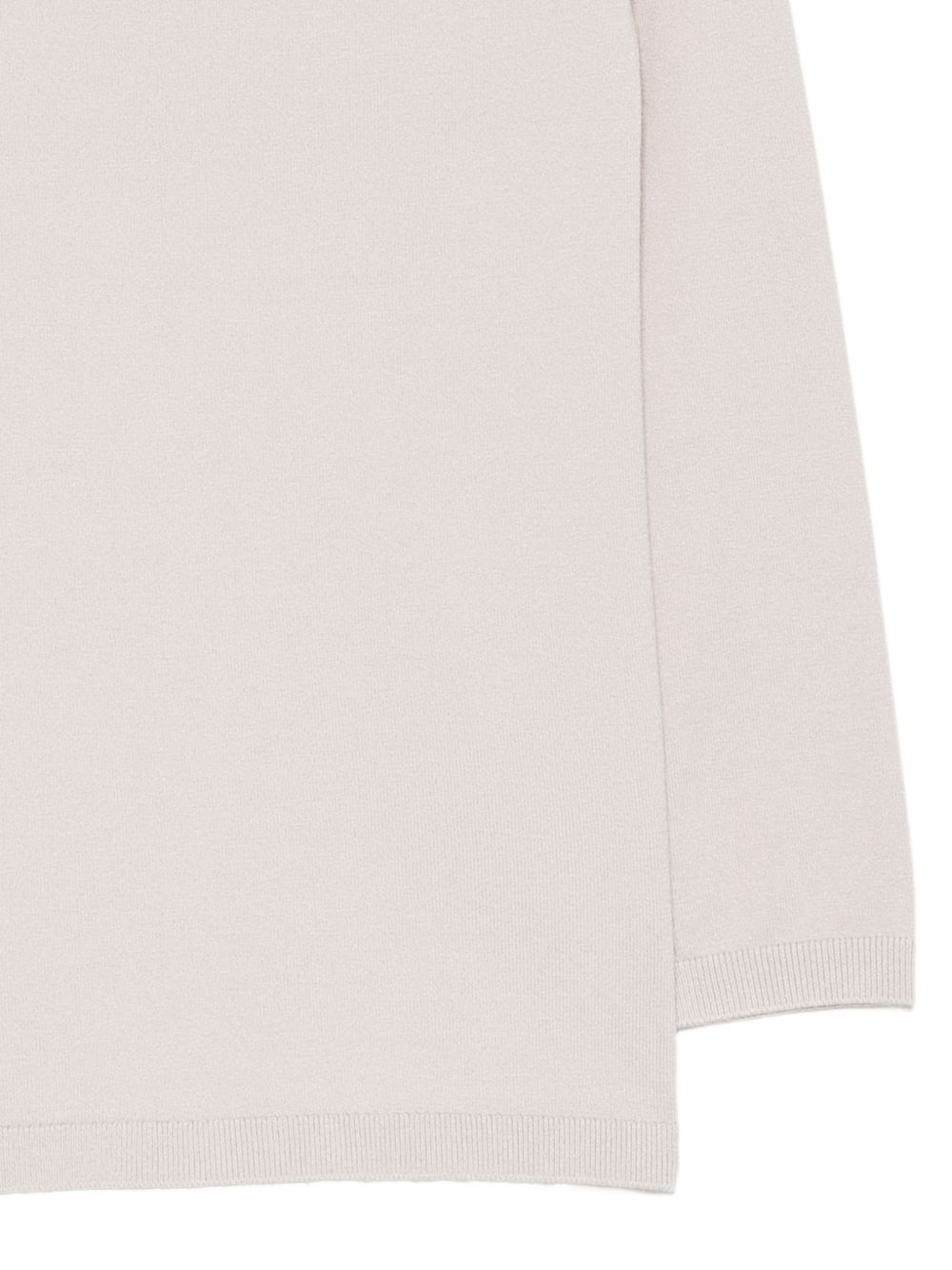 ALPHA STUDIO Maglia bianca con scollo a barca 