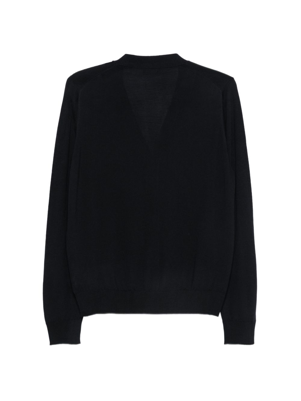 ALPHA STUDIO Cardigan in lana blu notte 
