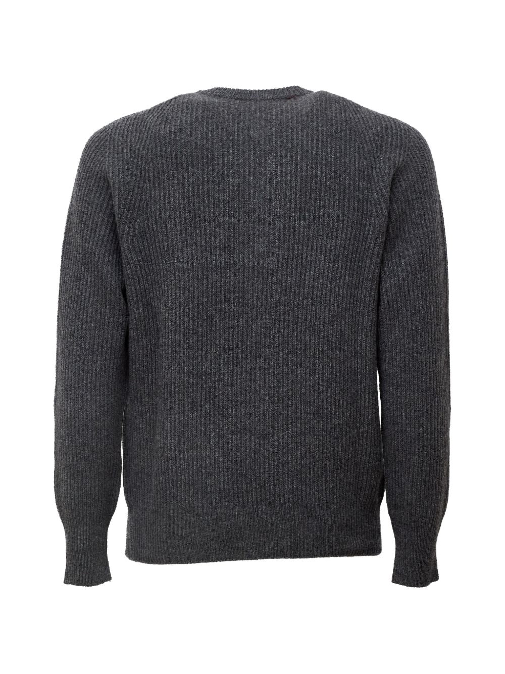 AMARANTO Maglia in Lana e Cashmere Cenere 
