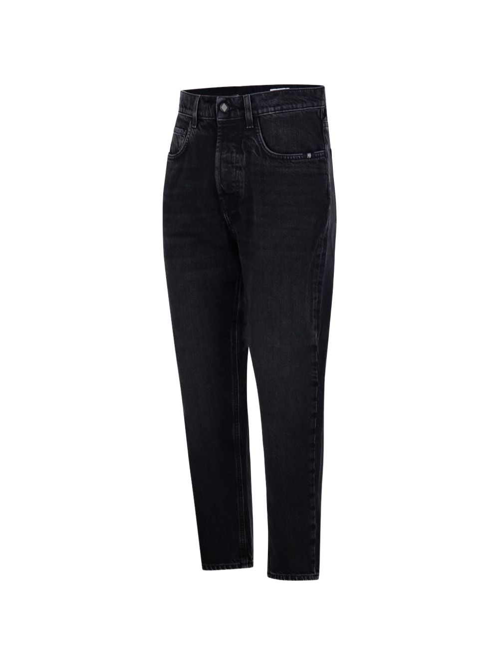 AMISH Jeans Jeremiah in denim di cotone neri 