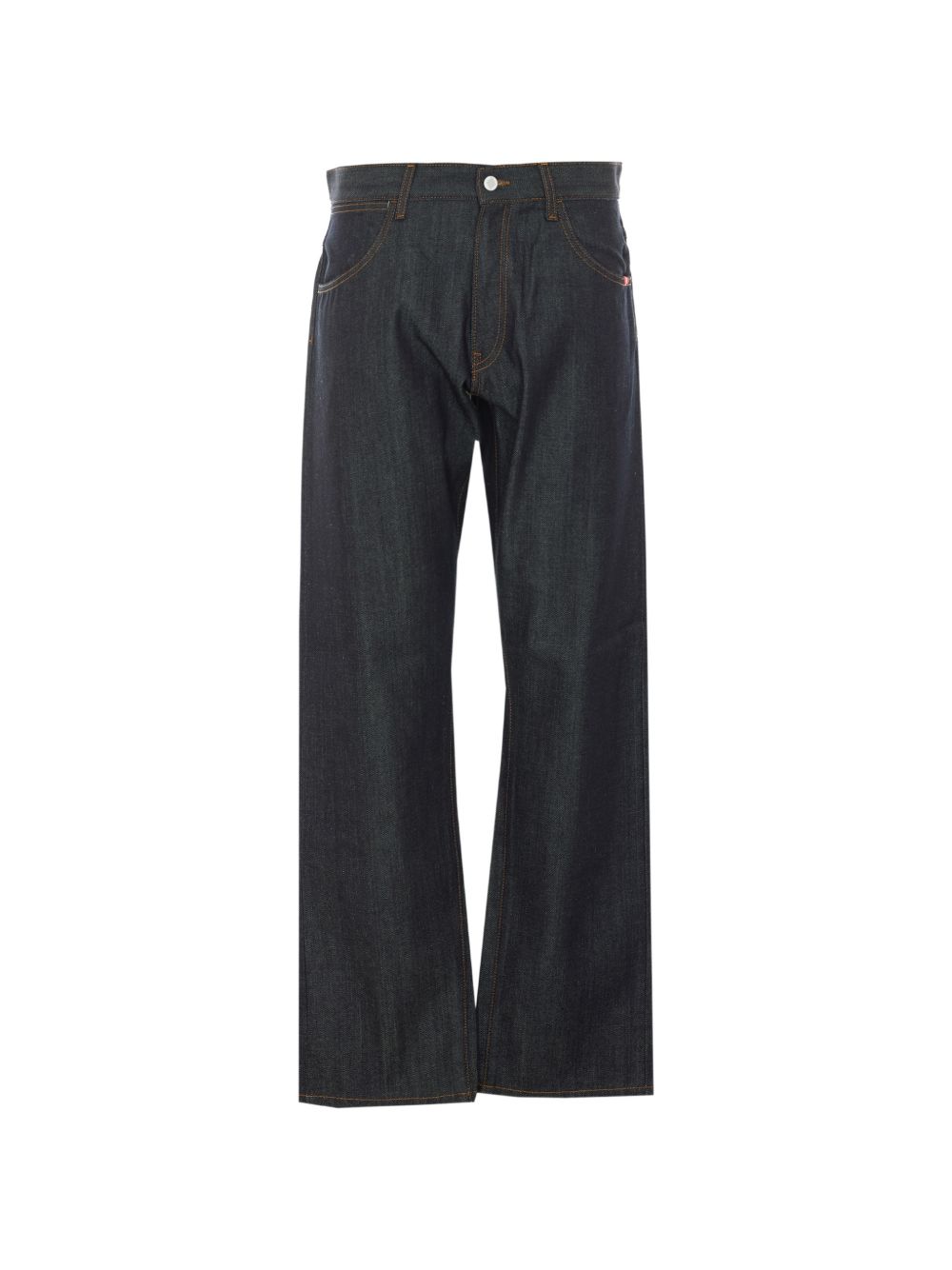 AMISH Jeans lunghi in cotone blu James 