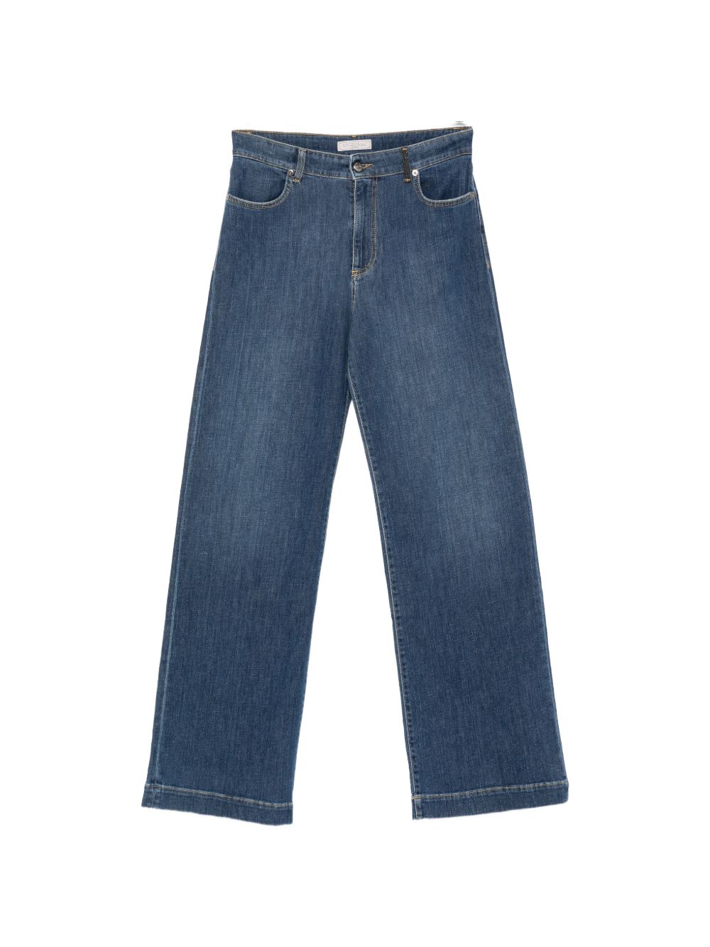 ANTONELLI Jeans Sepik in cotone misto cashmere blu 