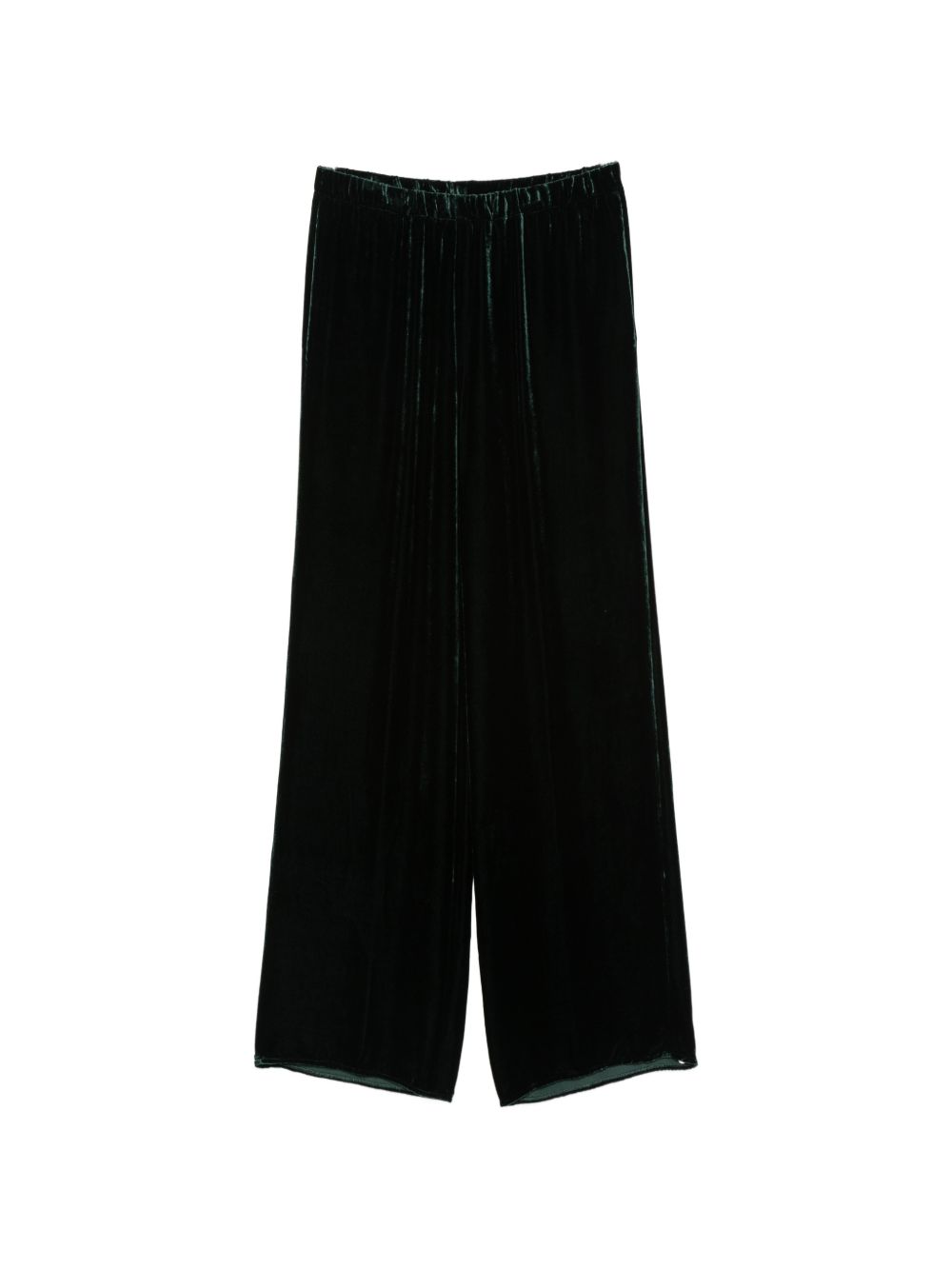 ANTONELLI Pantaloni Tazio neri wide leg con coulisse in vita 