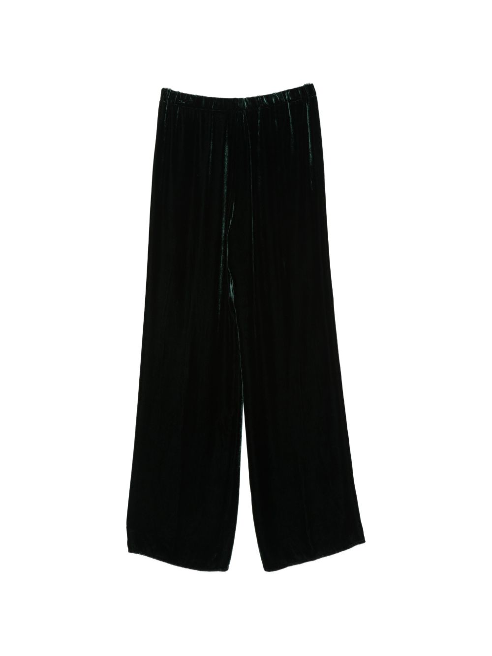 ANTONELLI Pantaloni Tazio neri wide leg con coulisse in vita 