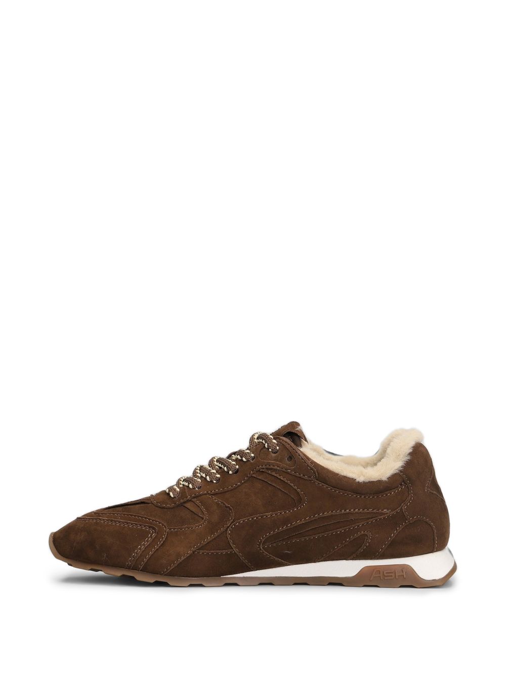 ASH Sneakers Kasarfur marroni in suede 