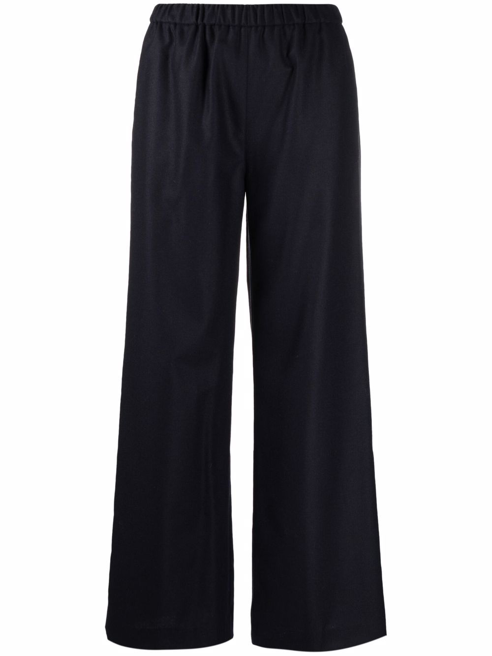 ASPESI Pantaloni blu a gamba ampia 