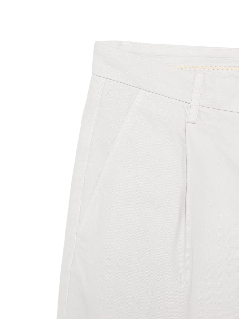 ASPESI Pantaloni sartoriali color perla in cotone 