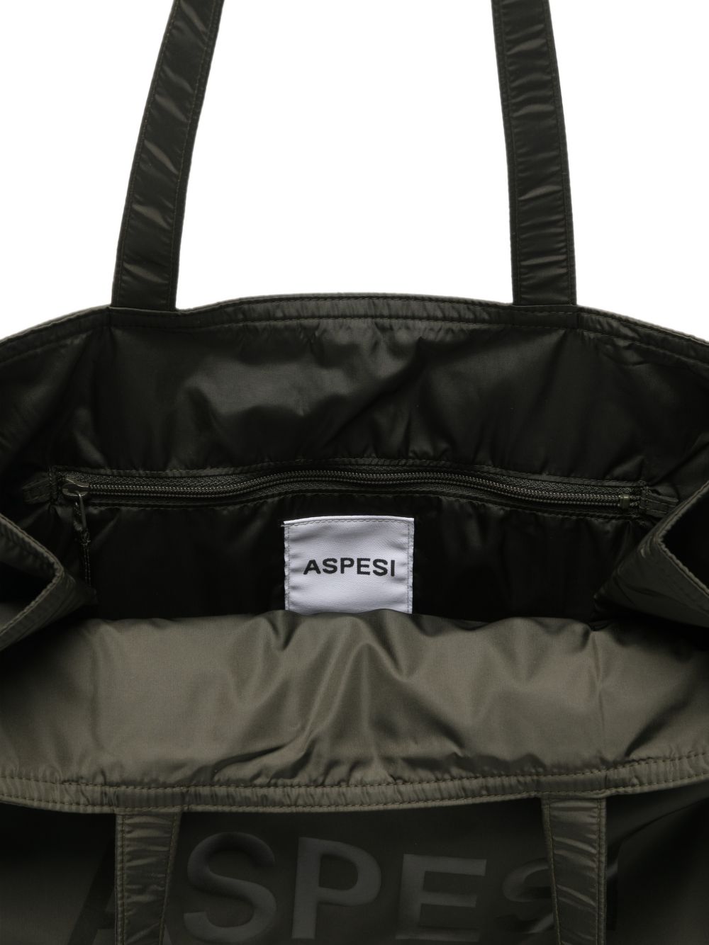 ASPESI Borsa a spalla verde militare 