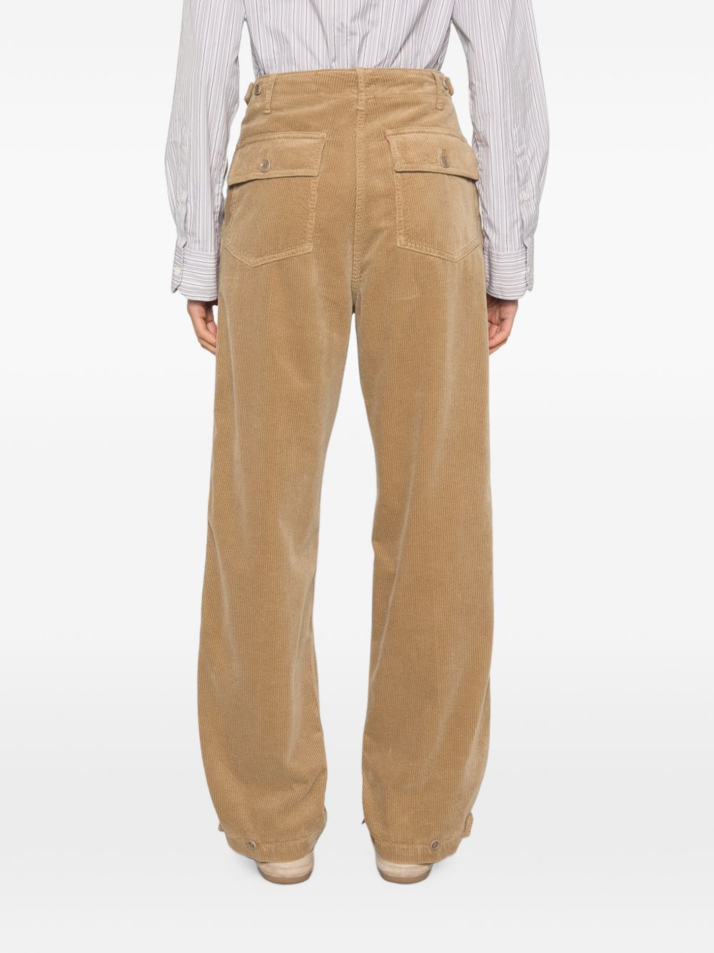 ASPESI Pantaloni blu in misto lana 