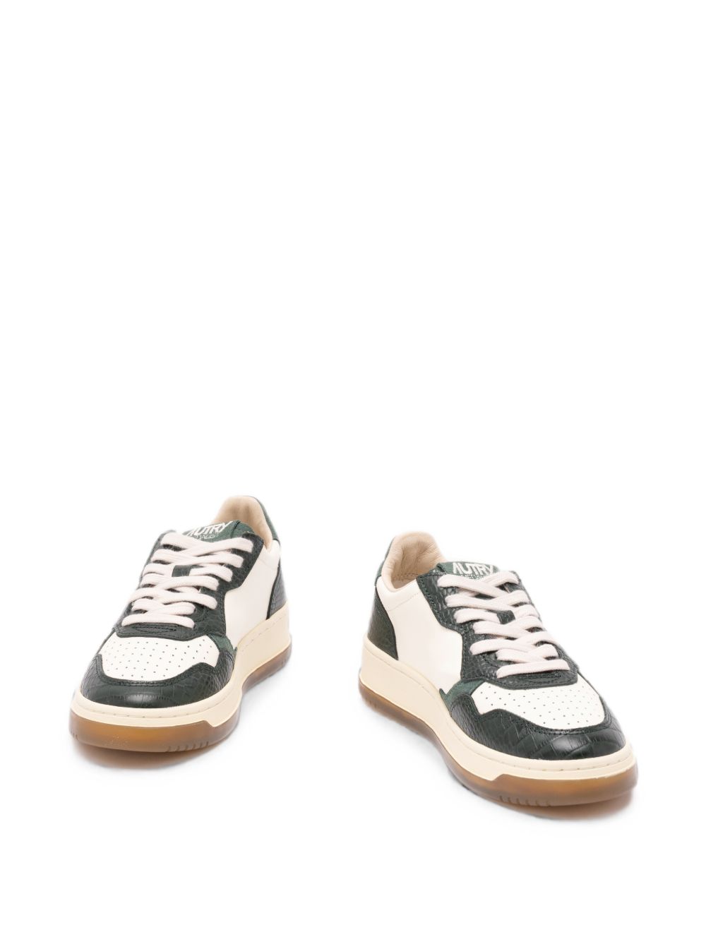 AUTRY Sneakers Medalist con dettagli effetto coccodrillo 
