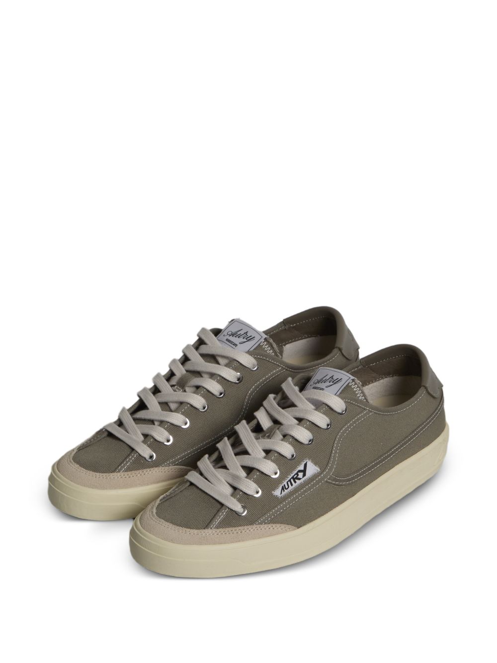 AUTRY Sneakers Windscape Low in canvas color militare 
