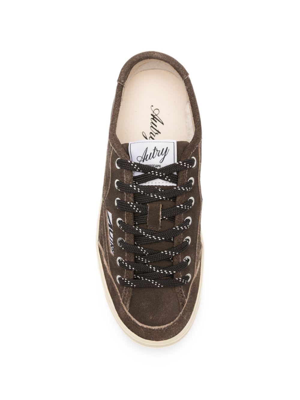 AUTRY Sneakers Flash Windscape in suede marrone 
