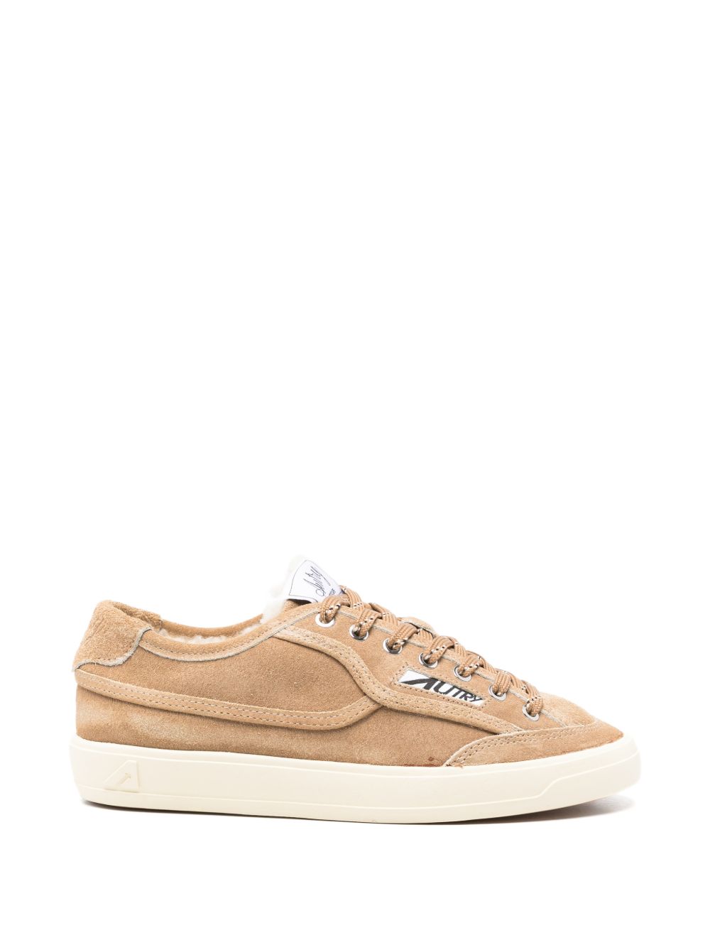 AUTRY Sneakers Flash Windscape in suede beige 