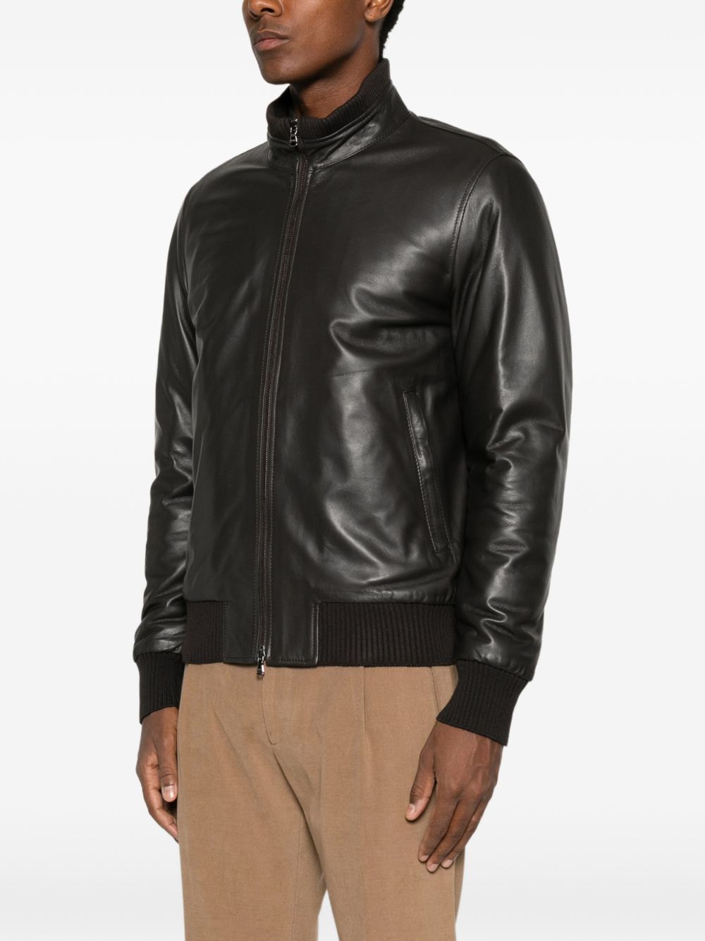 BARBA Giacca in pelle Ranger 