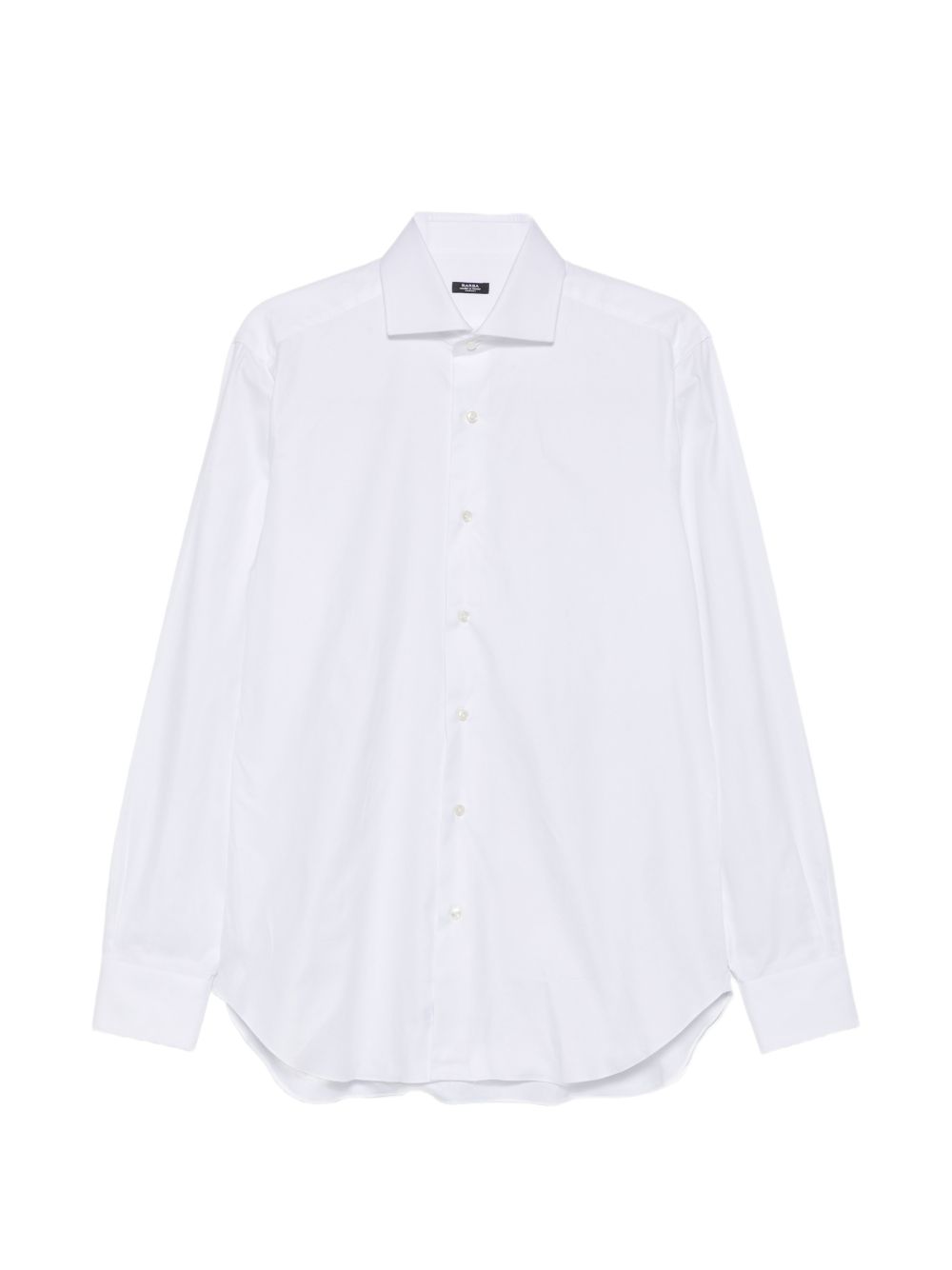 BARBA Camicia bianca a maniche lunghe in cotone 