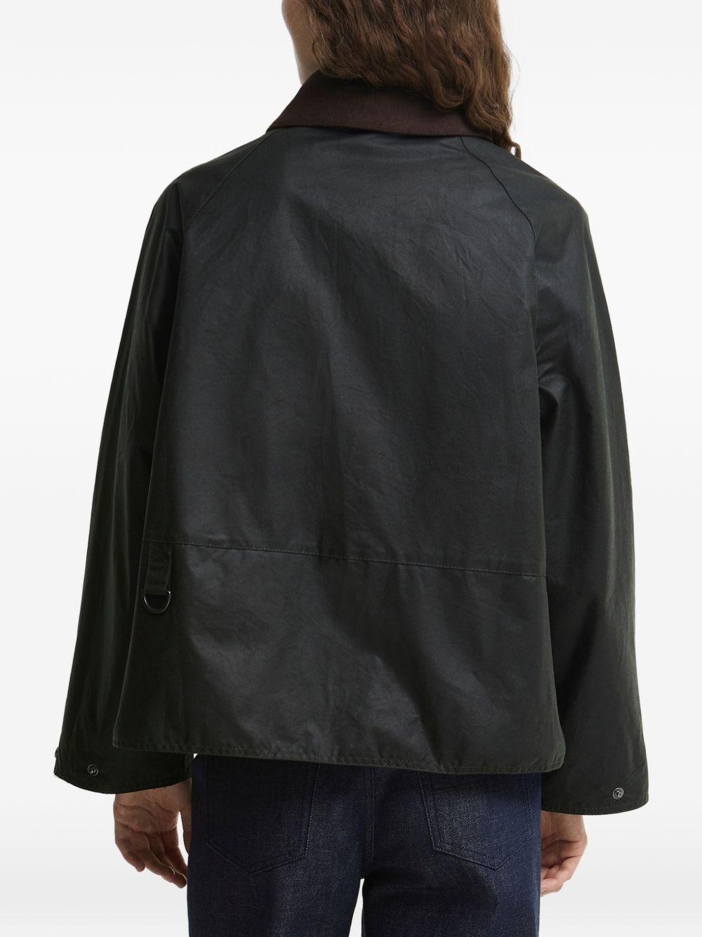 BARBOUR A.P.C. x Barbour Spey Giacca Corta in Cotone Cerato 