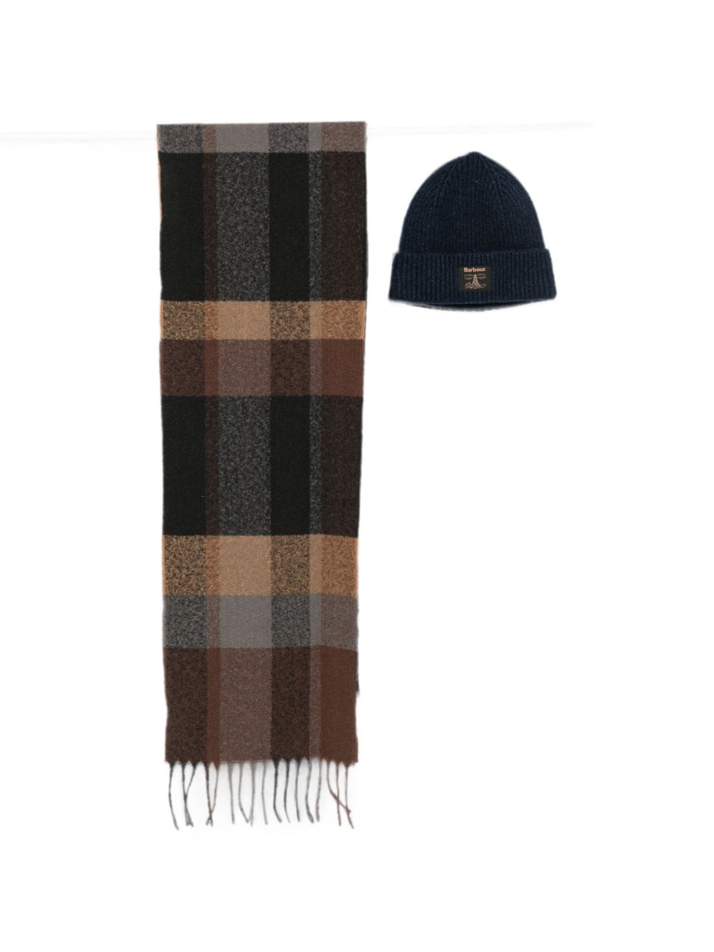 BARBOUR Set regalo berretto e sciarpa Westerdale 