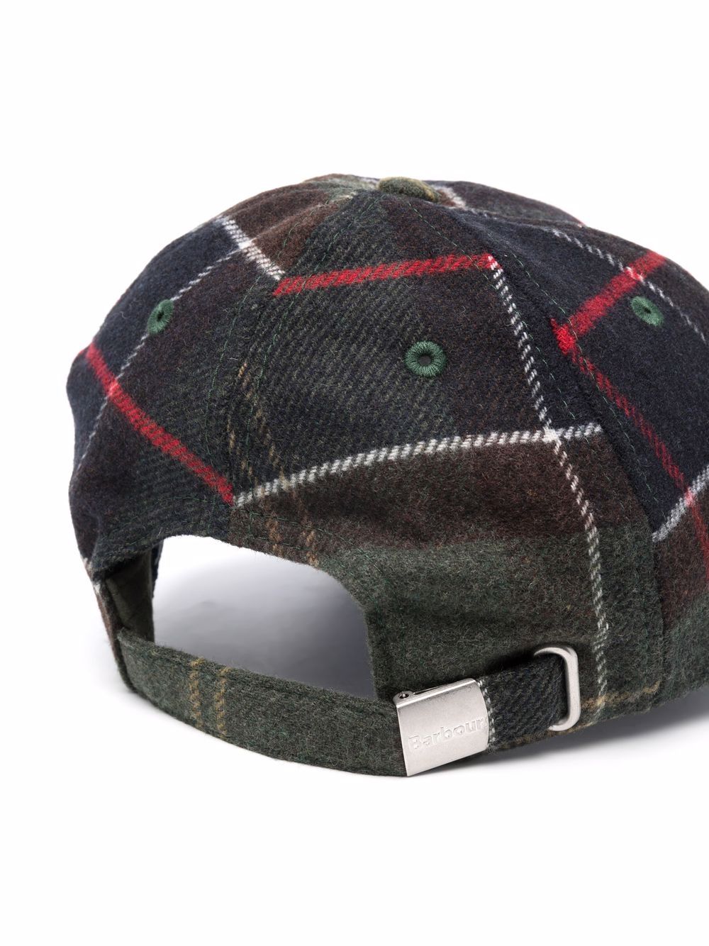 BARBOUR Cappello Galingale in tartan di lana 
