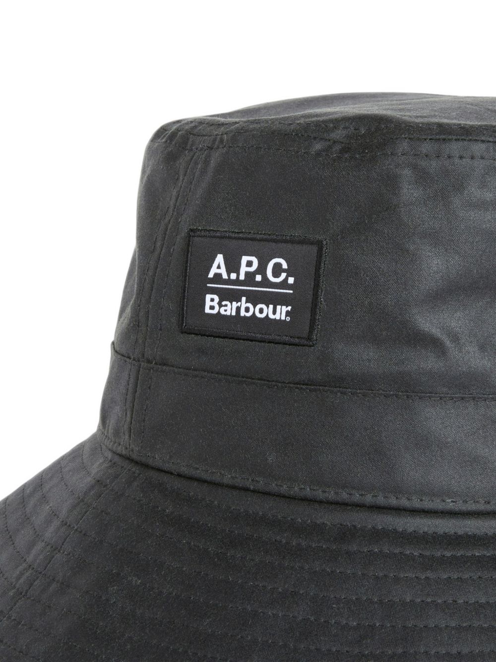BARBOUR A.P.C. x Barbour Cappello Bucket in Cotone Cerato 