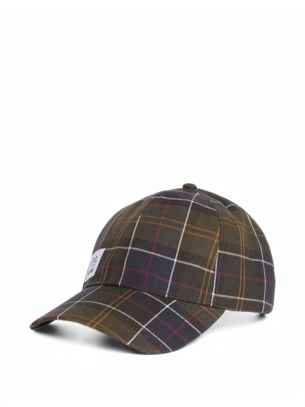 BARBOUR A.P.C. x Barbour Cappellino in Cotone Tartan 