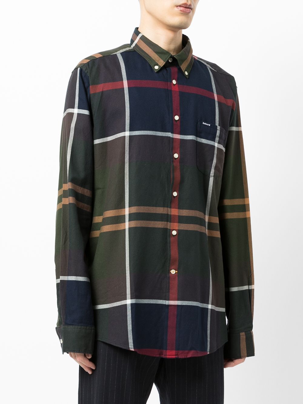 BARBOUR Camicia Barbour Dunoon in cotone tartan Classic 