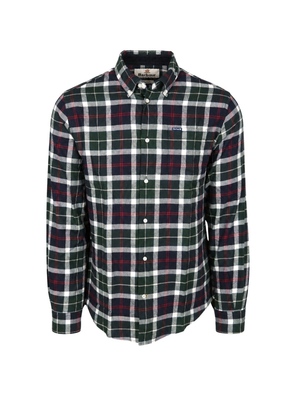 BARBOUR Camicia a quadri a maniche lunghe in cotone 