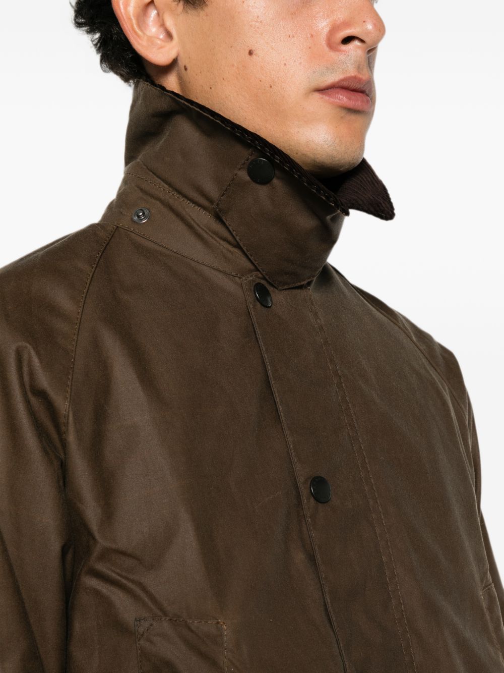 BARBOUR Giubbotto Bedale Wax marrone 