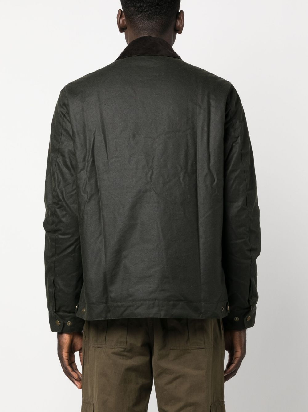 BARBOUR Giacca Workers Wax Steve McQueen in cotone cerato 