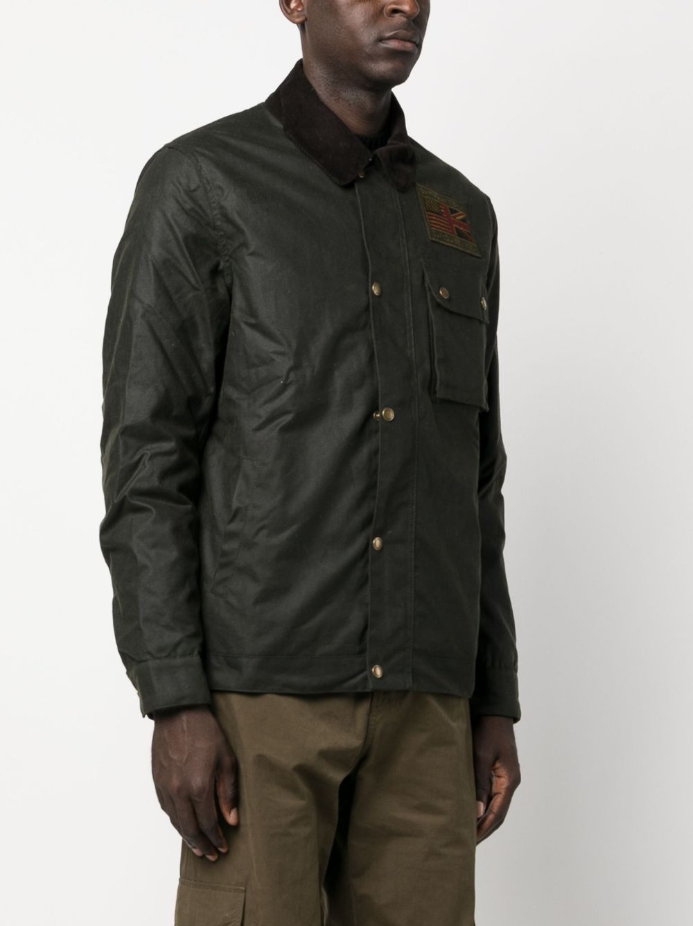 BARBOUR Giacca Workers Wax Steve McQueen in cotone cerato 