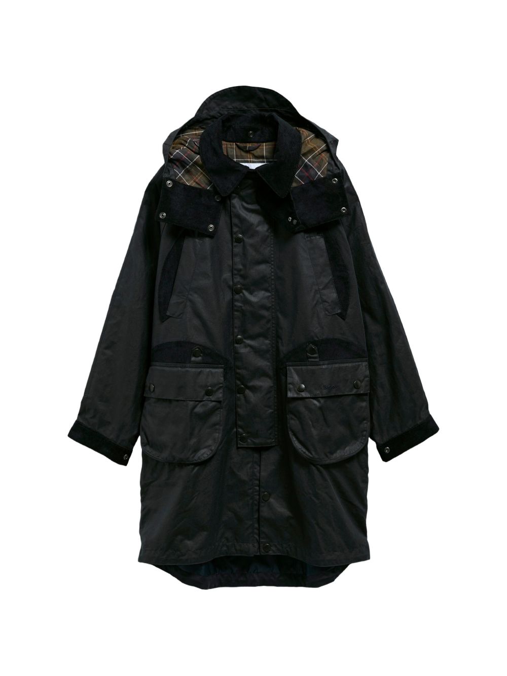 BARBOUR Barbour x Norbit Giacca Lunga Cerata con Cappuccio 