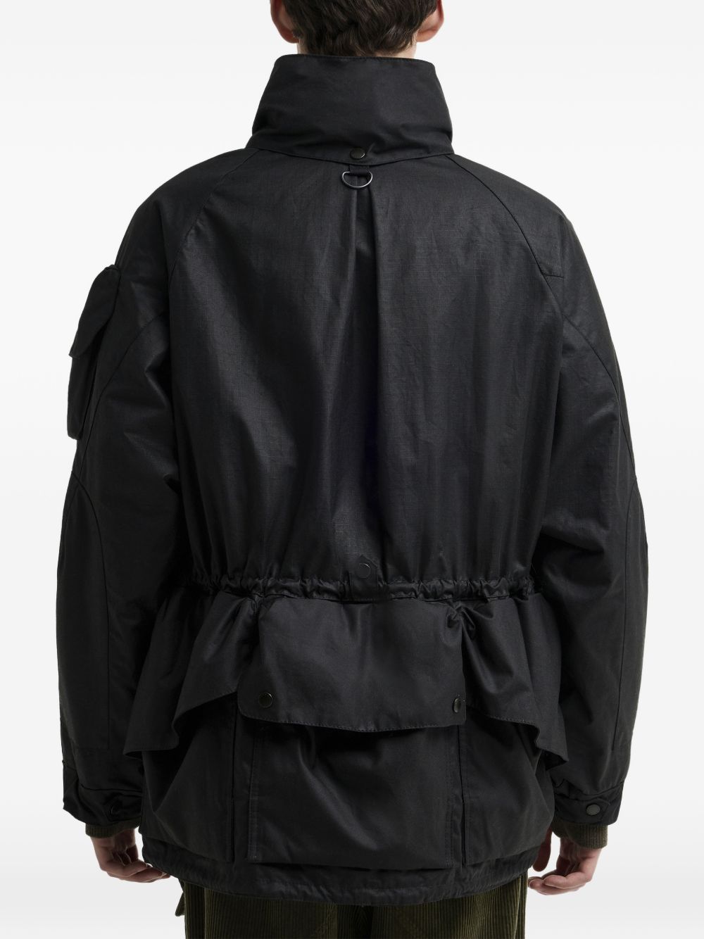 BARBOUR Barbour x Norbit Giacca Cerata in Ripstop Multitasche 