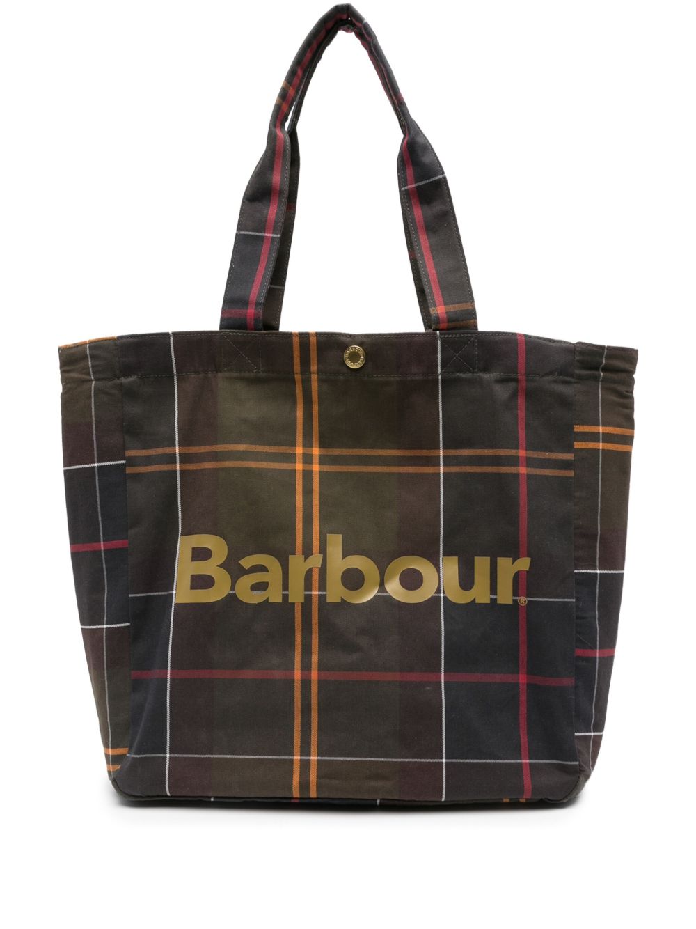 BARBOUR Borsa tote Barbour Telfield in tartan Classic 