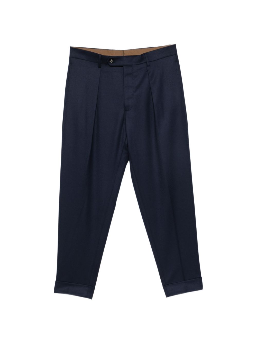 BERWICH Pantaloni blu in cotone elasticizzato blu 