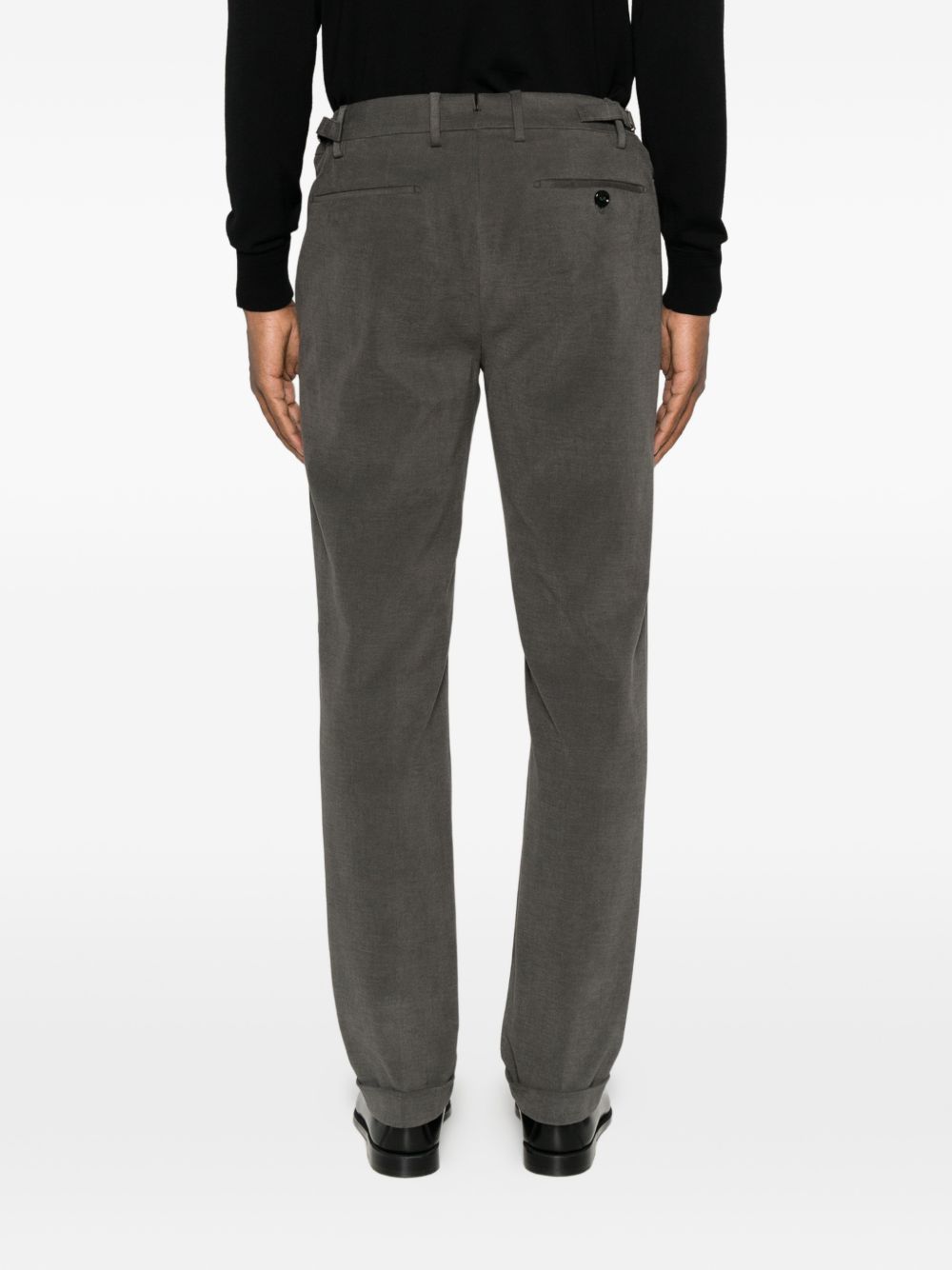 BERWICH Pantaloni grigi in cotone 