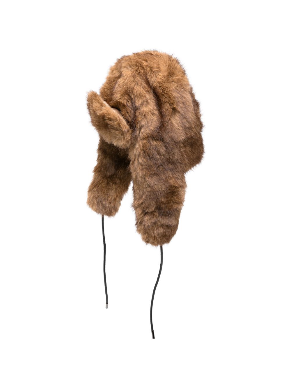 BETTA CORRADI Cappello in ecopelliccia marrone 