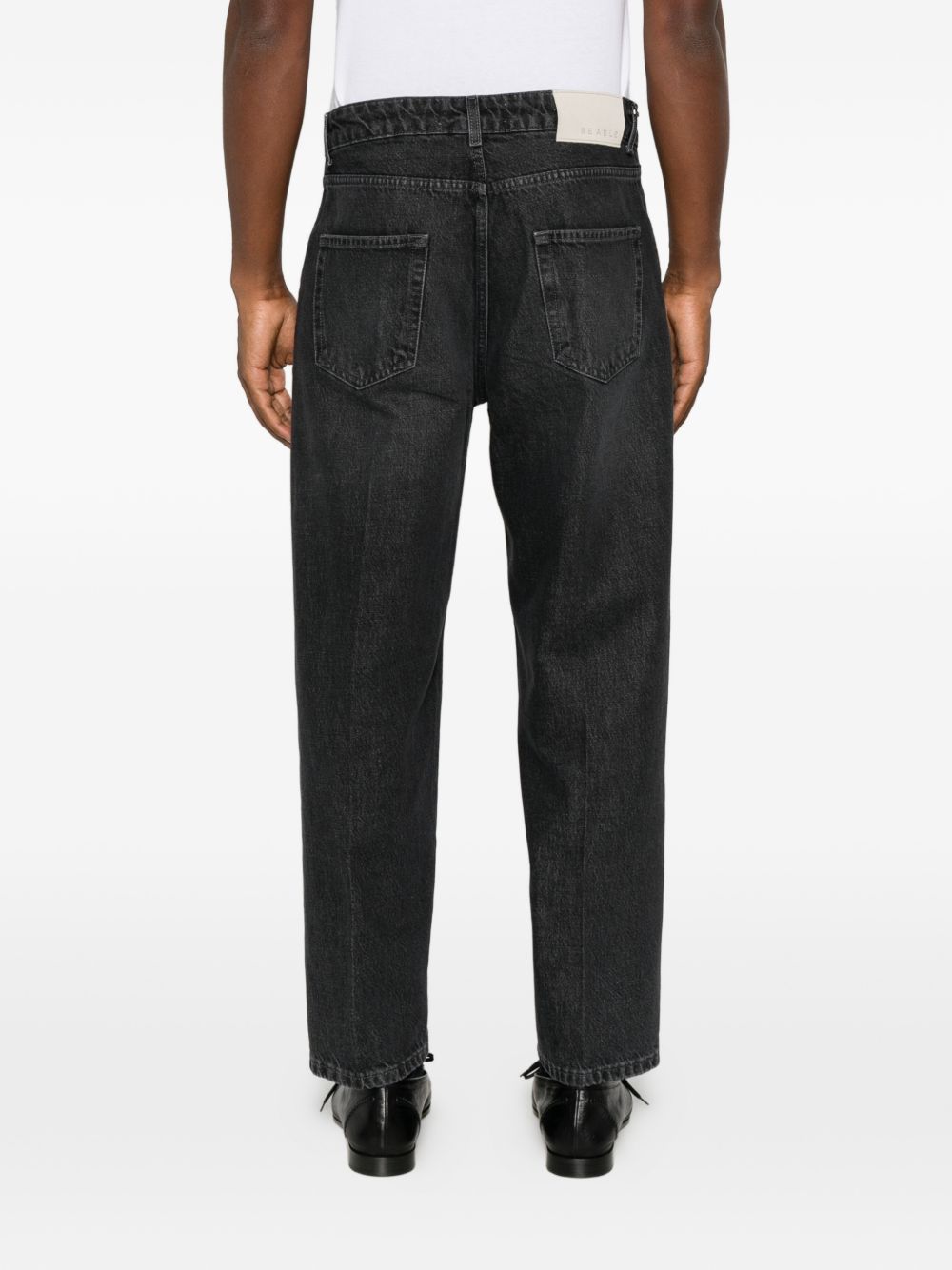 BE ABLE Jeans nero effetto slavato Fred 