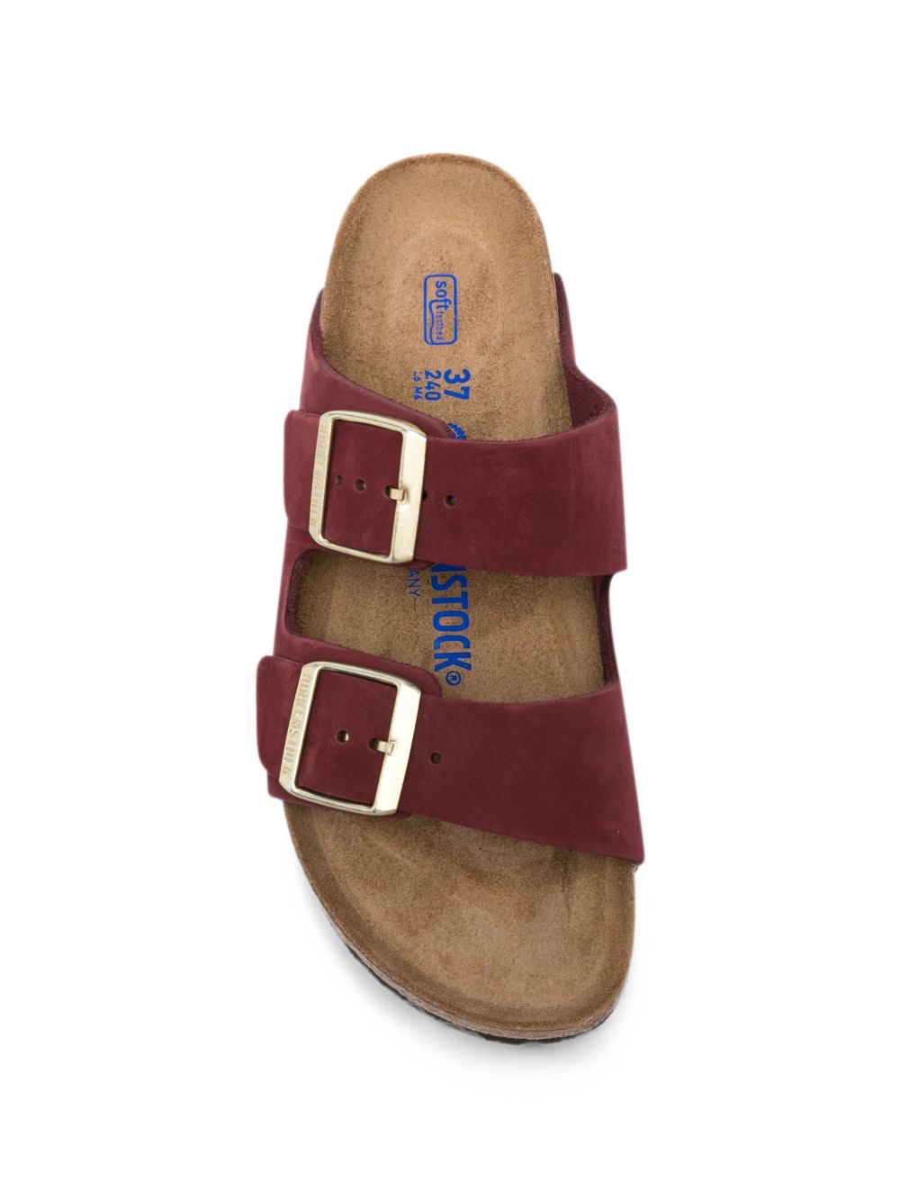 BIRKENSTOCK Arizona sandalo in nabuk Zinfandel 