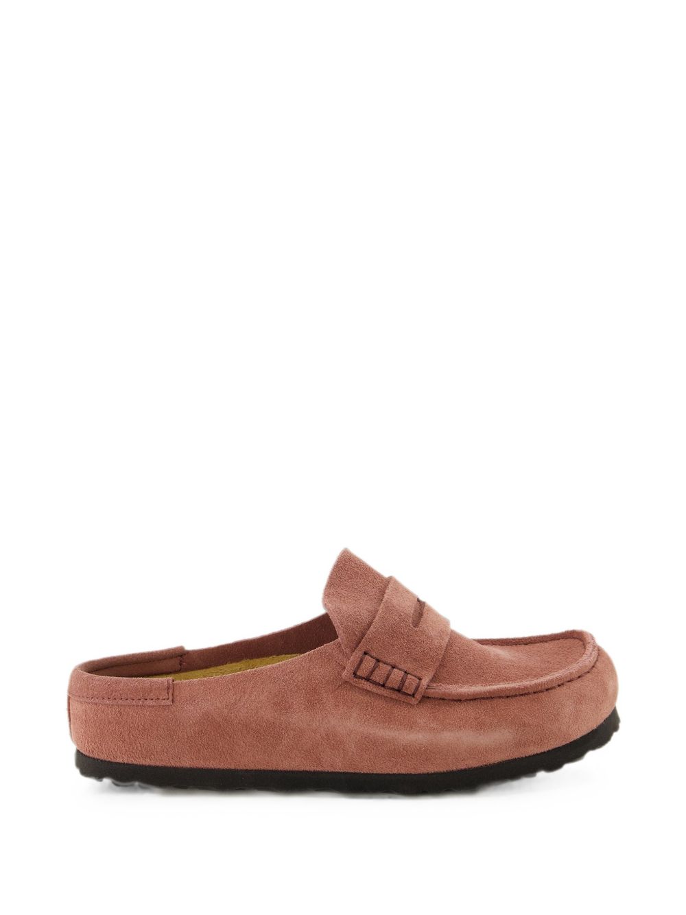 BIRKENSTOCK Sabot Naples Pep in pelle marrone 