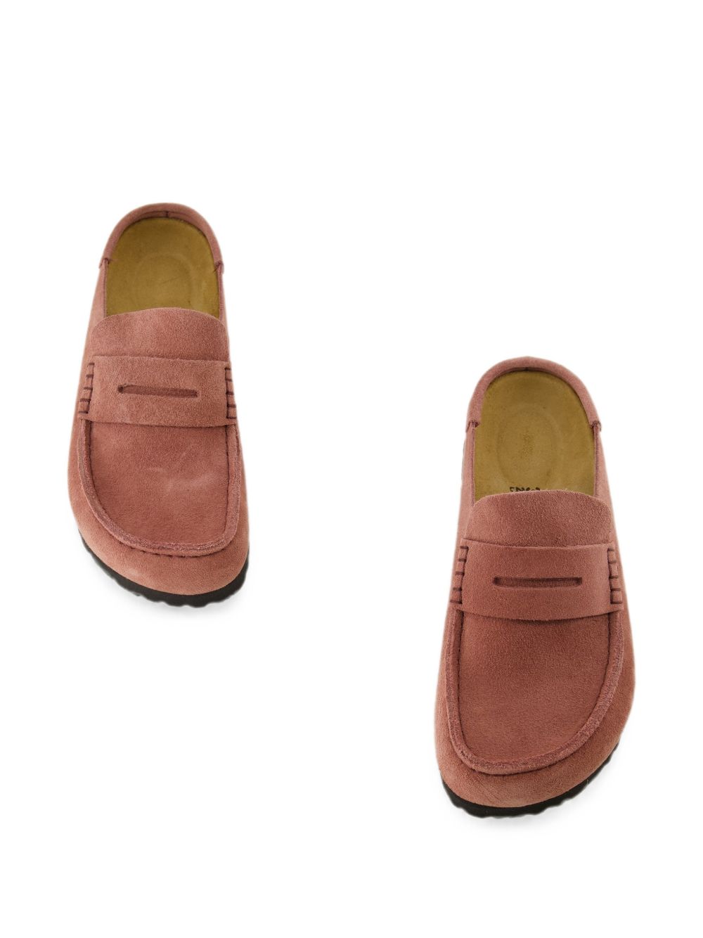 BIRKENSTOCK Sabot Naples Pep in pelle marrone 