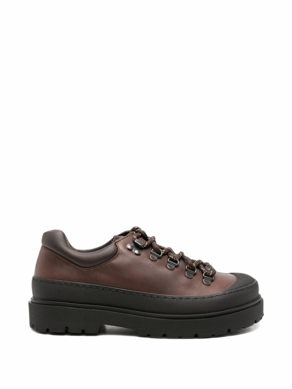 BIRKENSTOCK Scarpa stringata Prescott in pelle marrone 