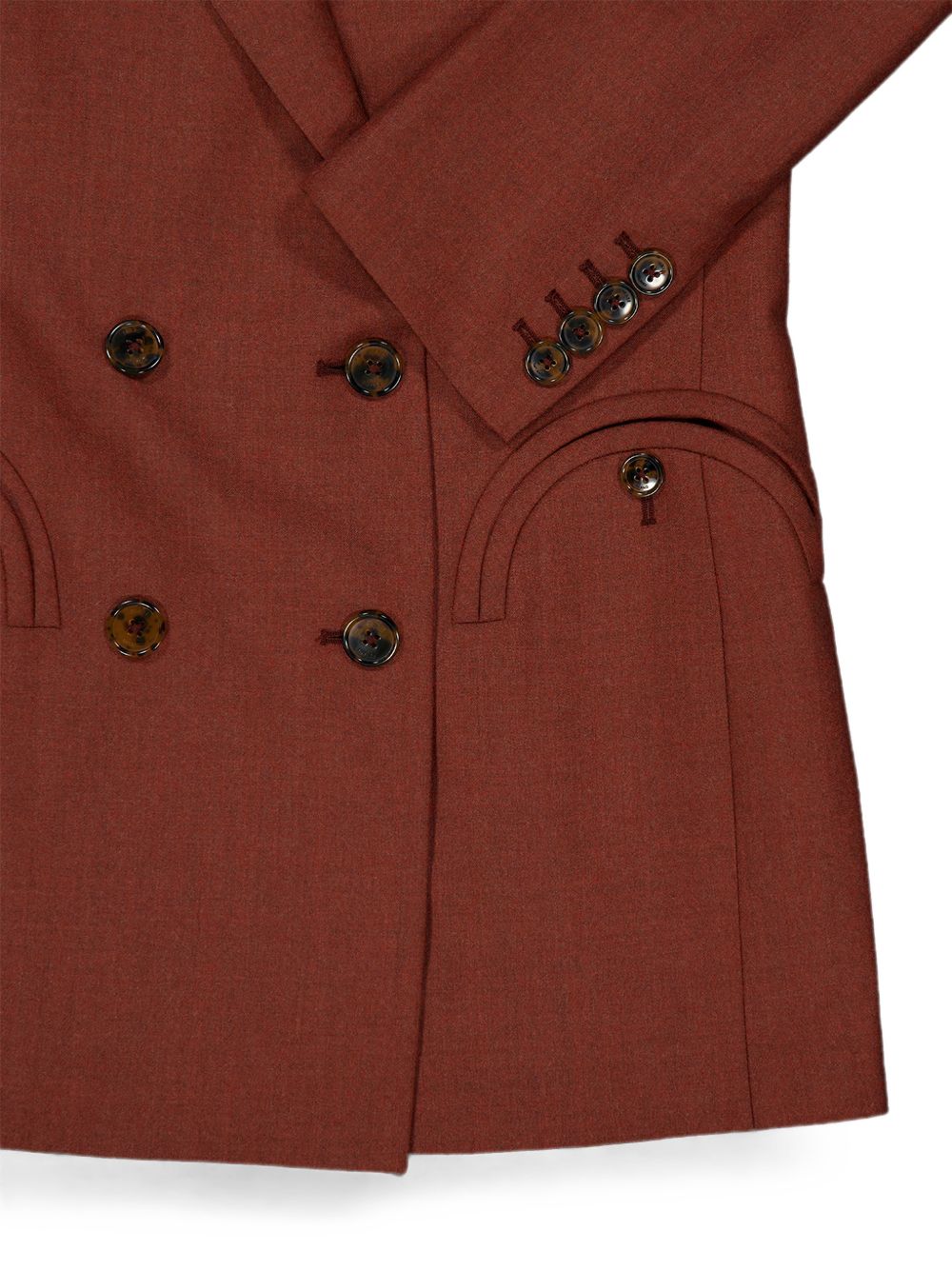BLAZE Blazer Pae doppiopetto in lana e cashmere 