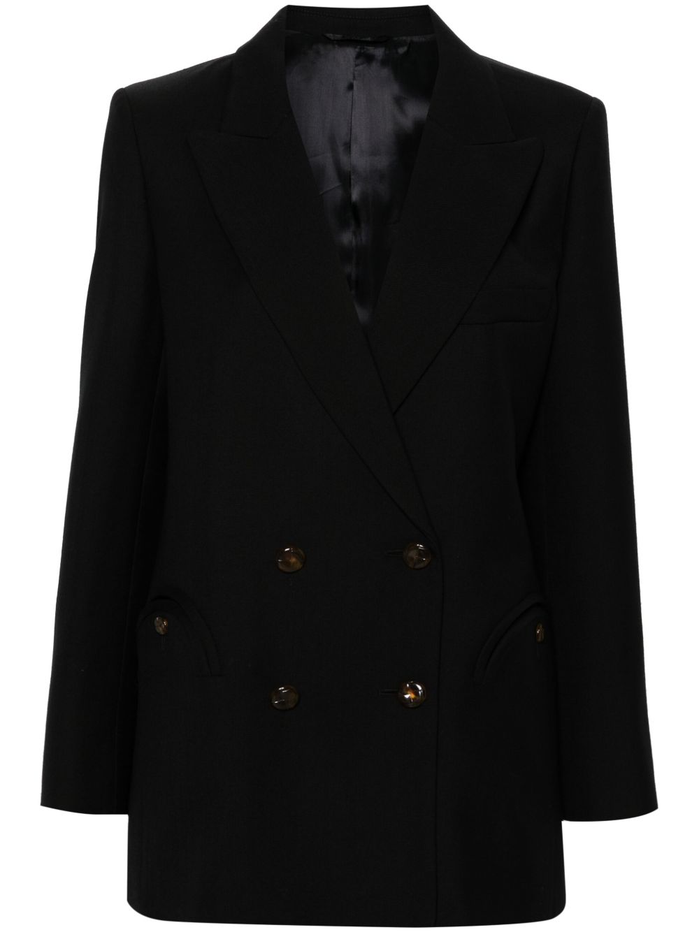 BLAZE Blazer Everynight Alcanara doppiopetto oversize in lana vergine 